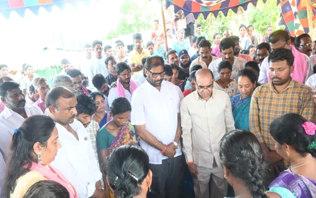 నర్సు శిరీషా కుటుంబానికి ఎంపీ వద్దిరాజు పరామర్శ