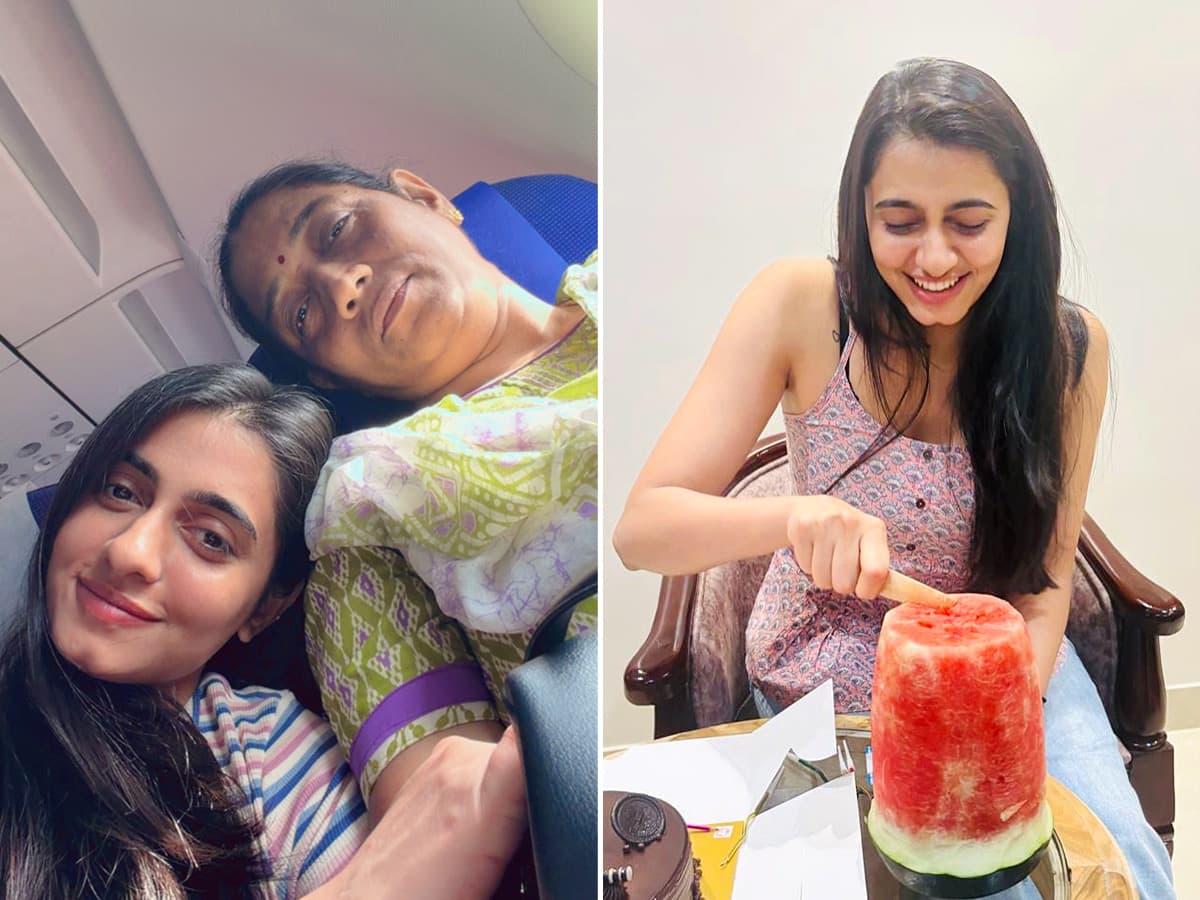 కాశీలో పుట్టినరోజుని సెలబ్రేట్ చేసుకున్న హీరోయిన్ మానస ఫొటోలు